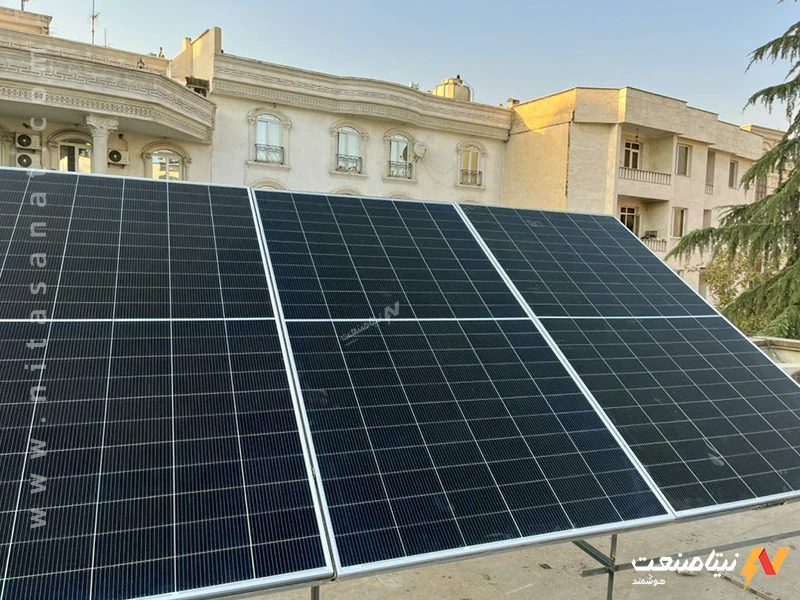 نصب پنل خورشیدی