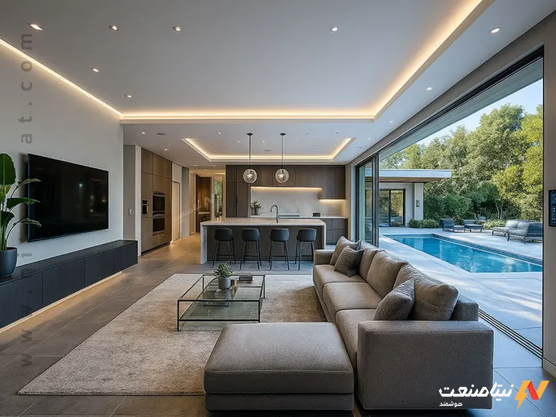 ۷ ویژگی جذاب خانه های لوکس هوشمند