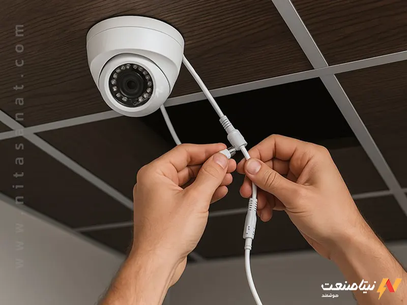 نکات مهم در سیم کشی دوربین مداربسته: راهنمای نصب
